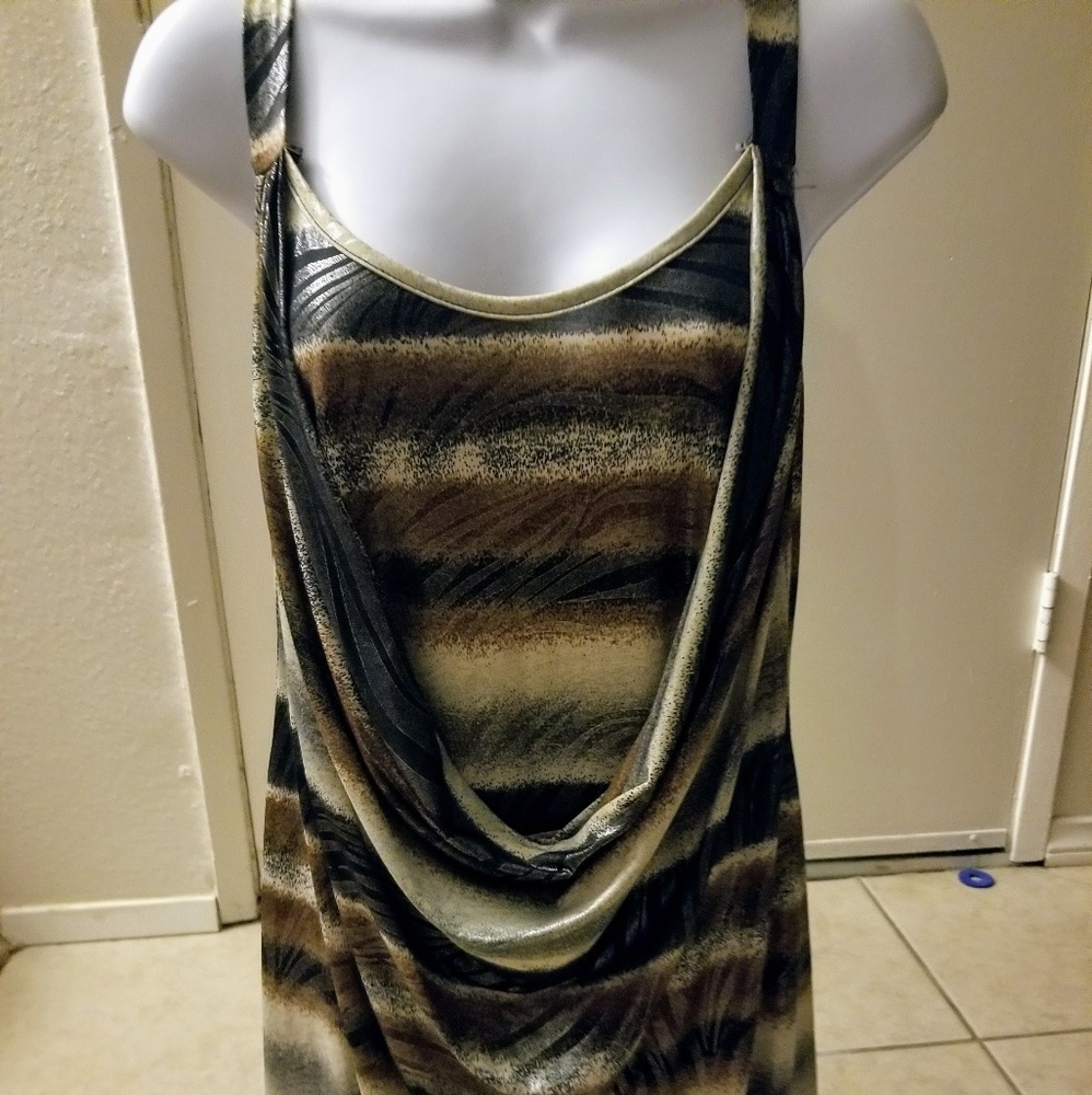 Unique mini dress